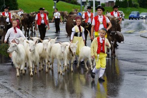 Zu einem traditionellen Fest gehören historische Trachten dazu.