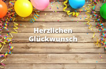 Herzlichen Glückwunsch