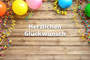 Herzlichen Glückwunsch