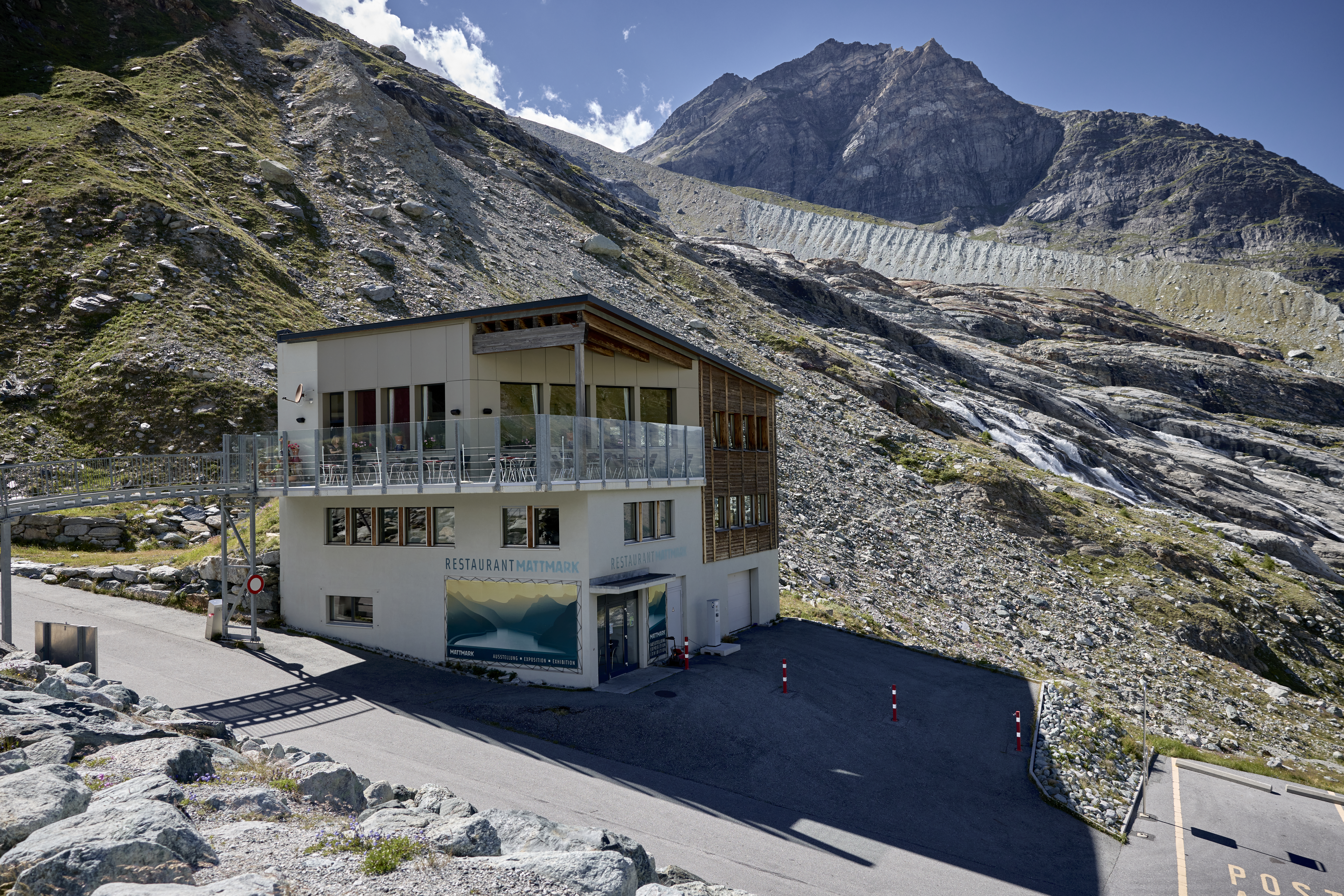 Camper parking space in Mattmark