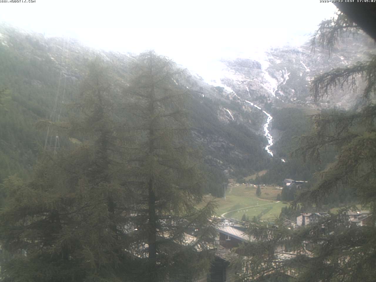 Webcam Saas Fee Dorfstrasse