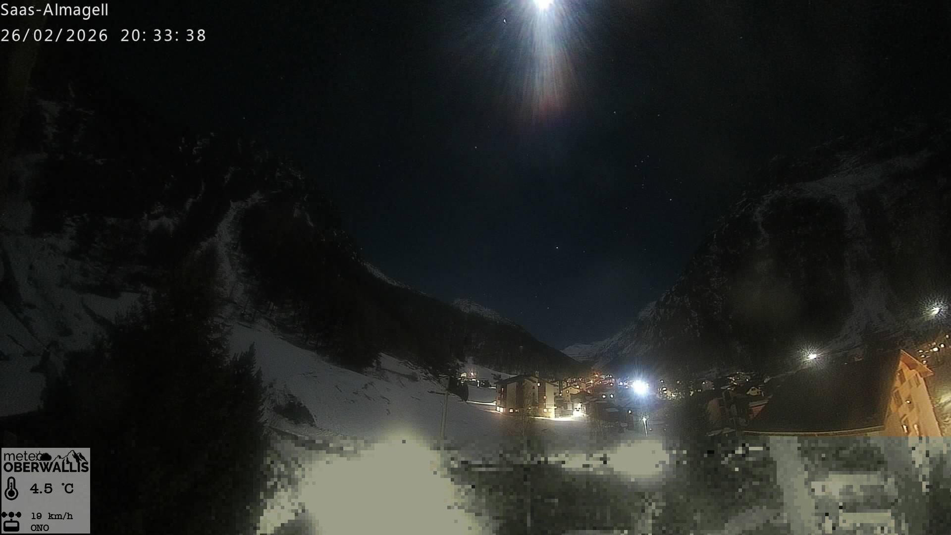 Saas-Almagell Village