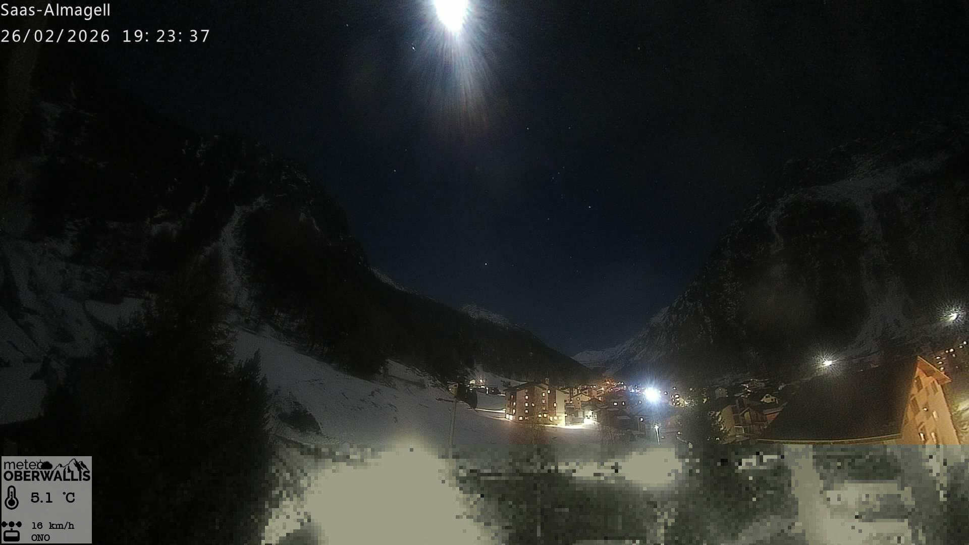 Saas-Almagell Village