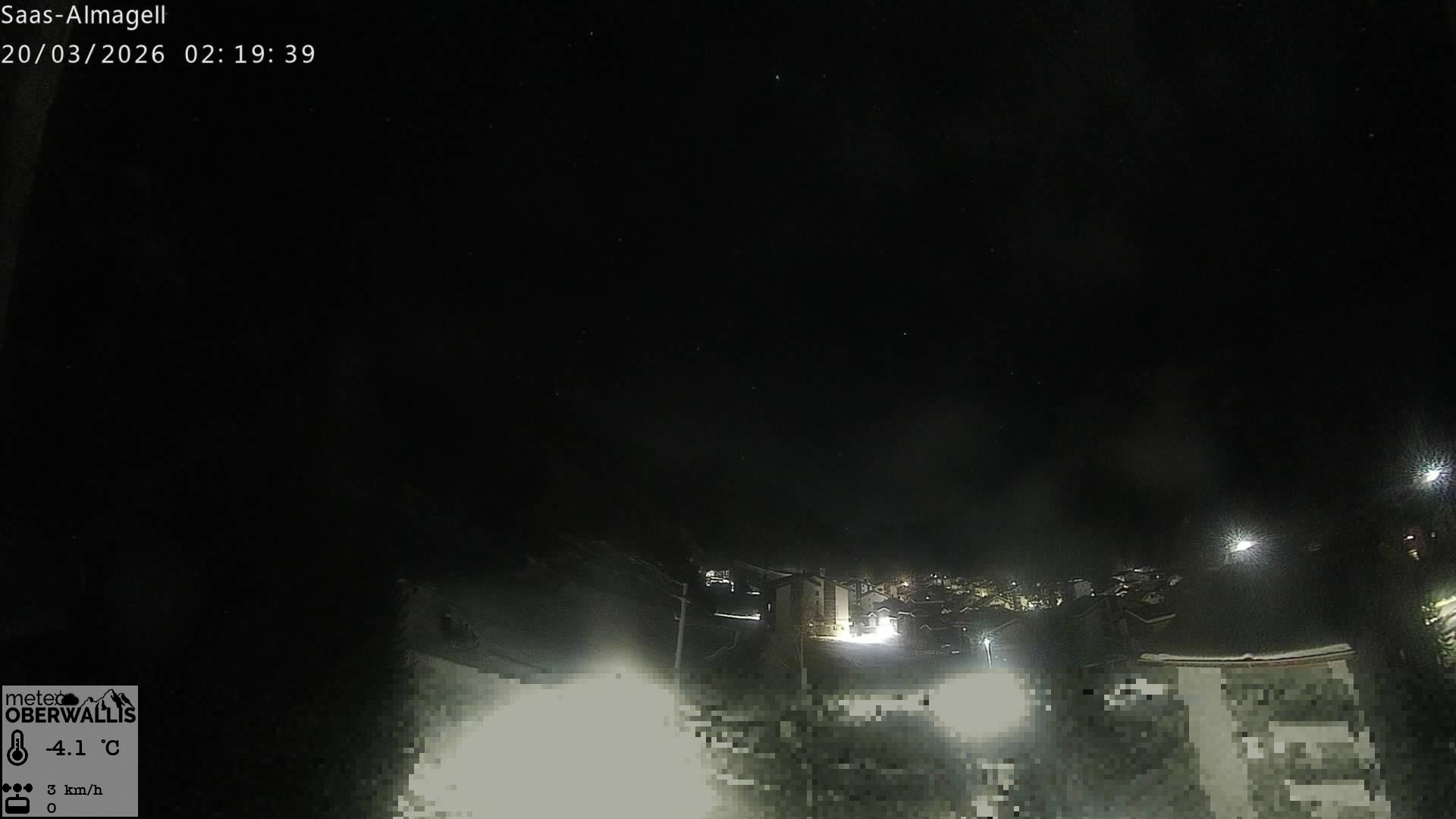 Saas-Almagell Village