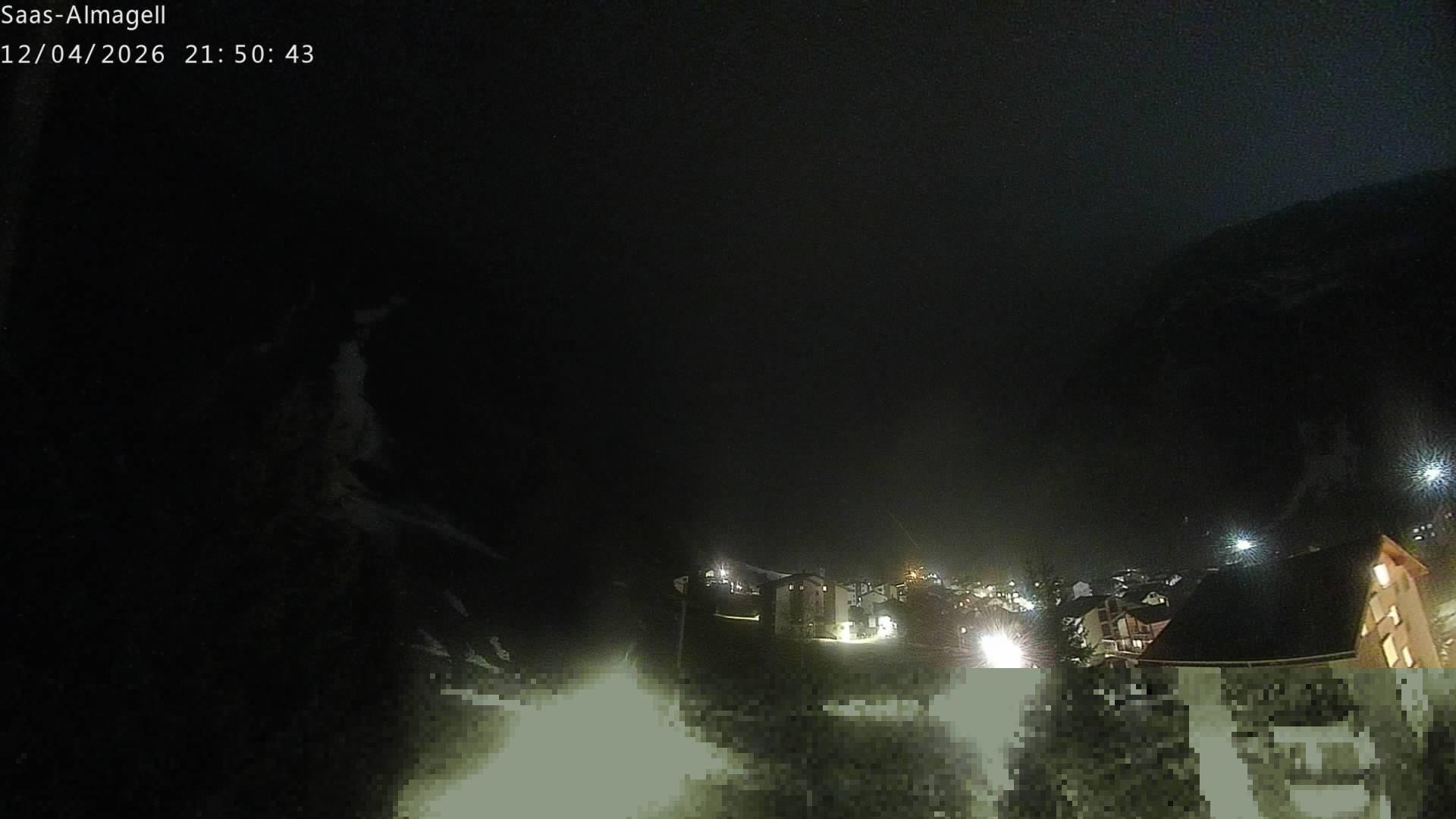 Saas-Almagell Village