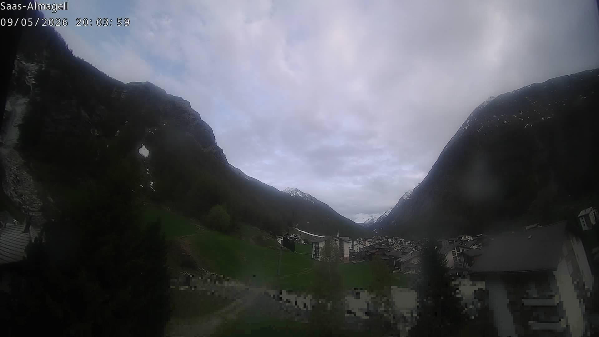 Saas-Almagell Village