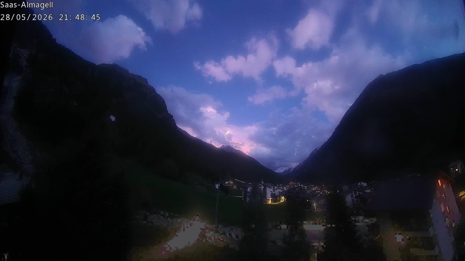 Saas-Almagell Village