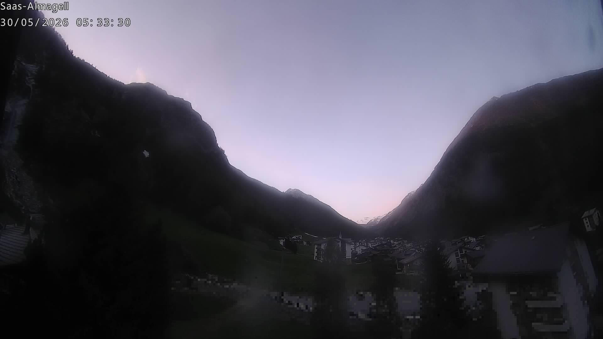 Saas-Almagell Village