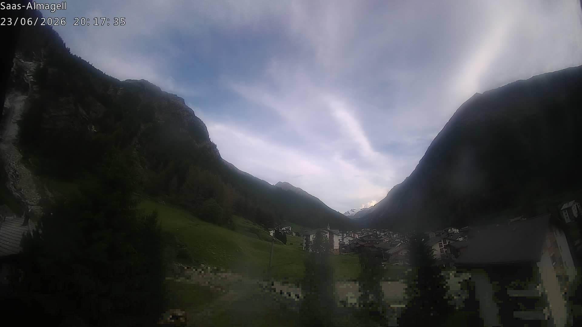 Saas-Almagell Village