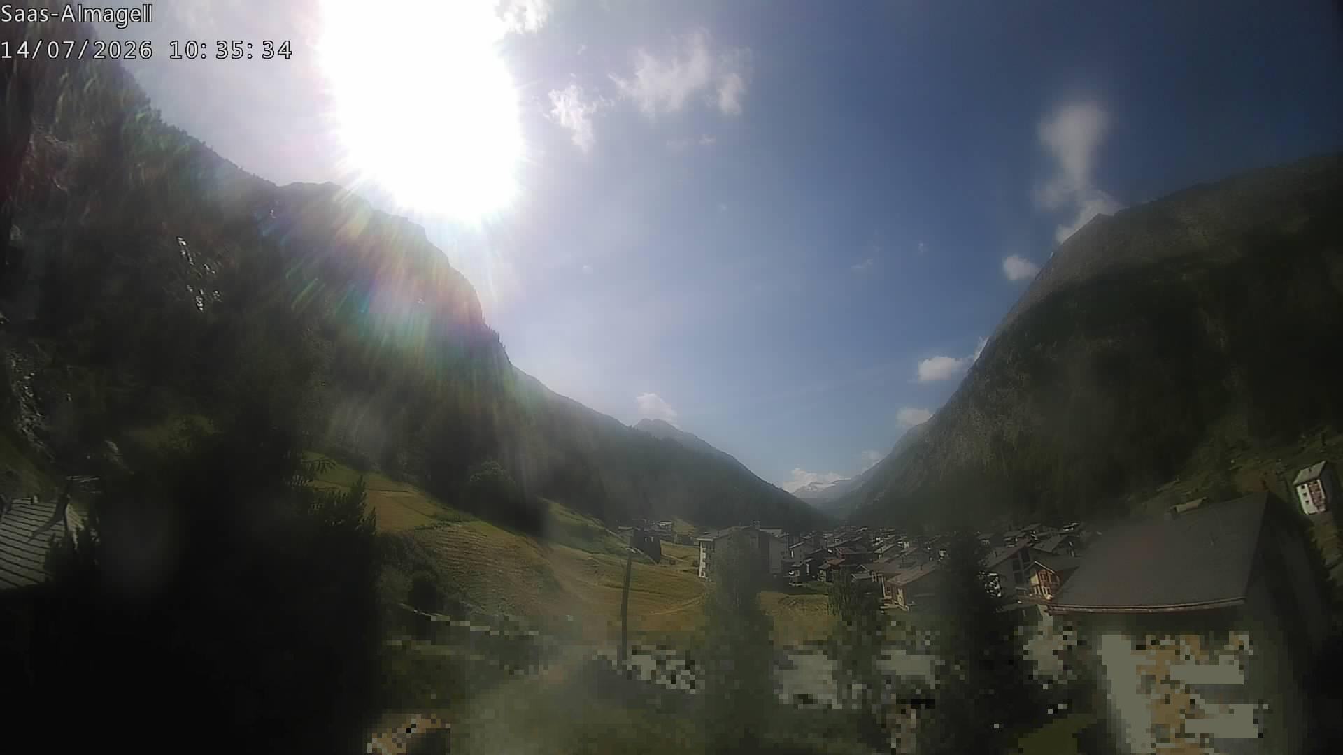 Saas-Almagell Village