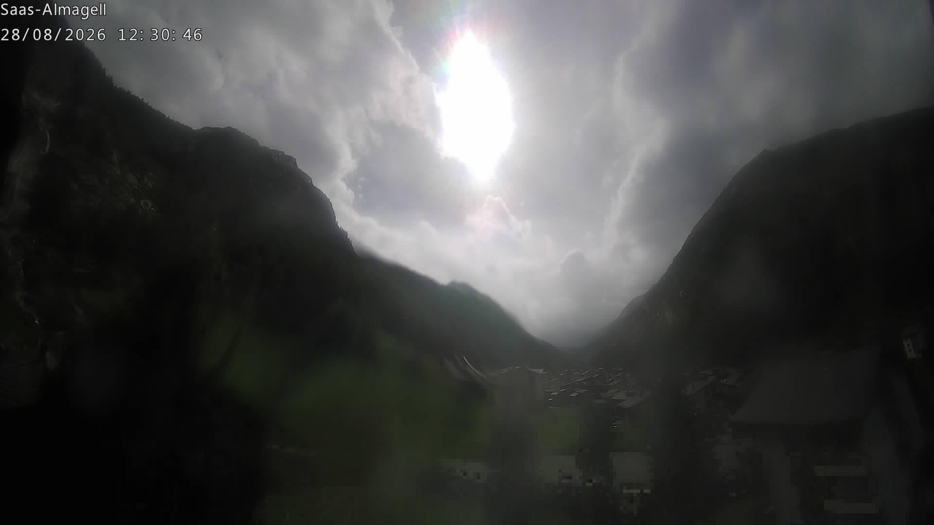 Saas-Almagell Village